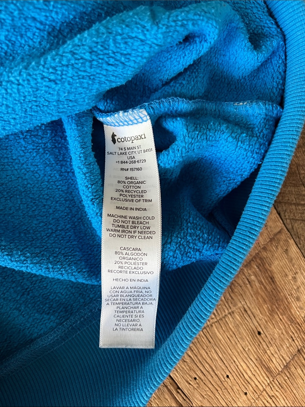 Cotopaxi Hoodie Zip-up Sweatshirt - Picture 7 of 10